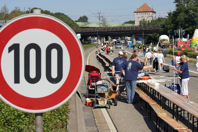Still-Leben Ruhrschnellweg